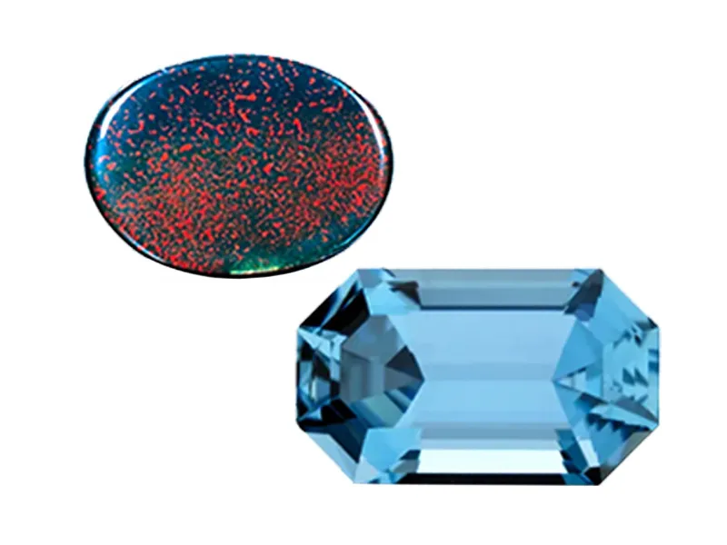 Shop Aquamarine and Bloodstone March Birthstones at Raleigh Diamond Fine Jewelry Raleigh, NC