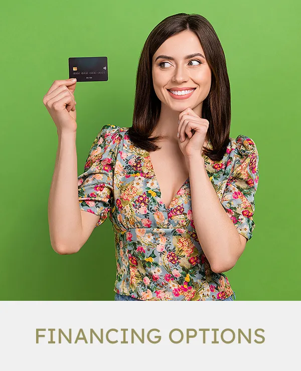 Enjoy the luxury of our special financing options, available with approved credit. Layaway available.