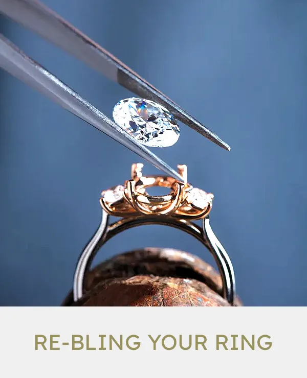 Breathe new life into your old engagement ring. Select your mounting from our extensive selection.