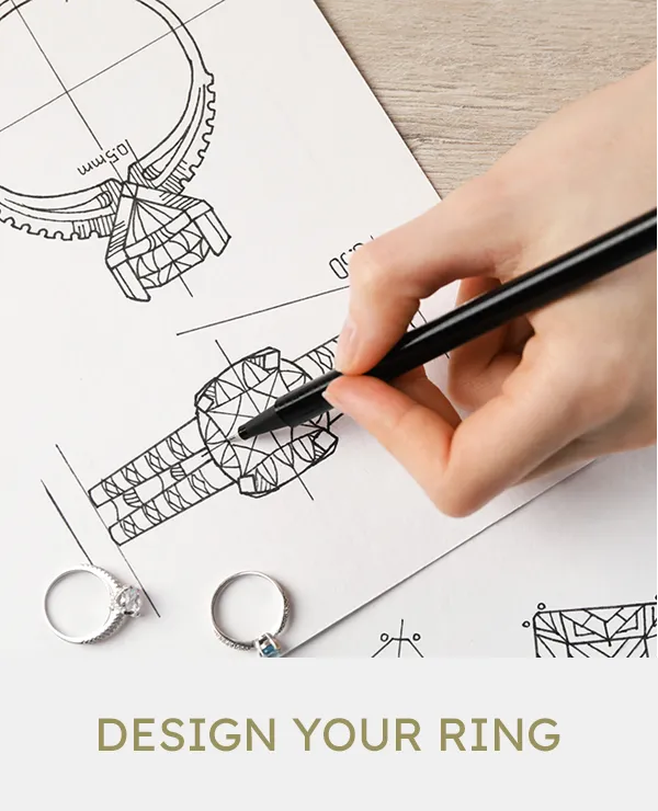 Choose one of our stunning settings, and then choose one of our dazzling diamonds.