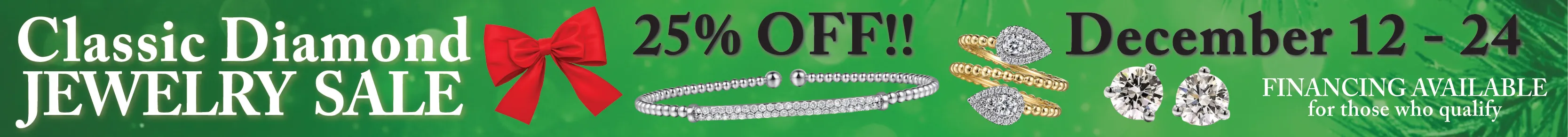 BLACK FRIDAY WEEKEND SALE!
40-60% OFF ESTATE JEWELRY
NOV. 29-30