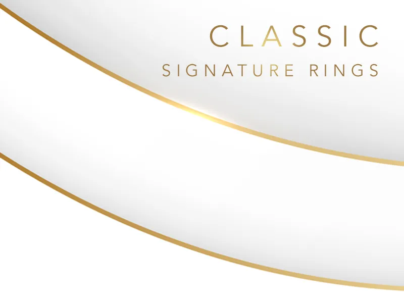 CLASSIC SIGNATURE RINGS - Raleigh Diamond Fine Jewelry - Raleigh, NC