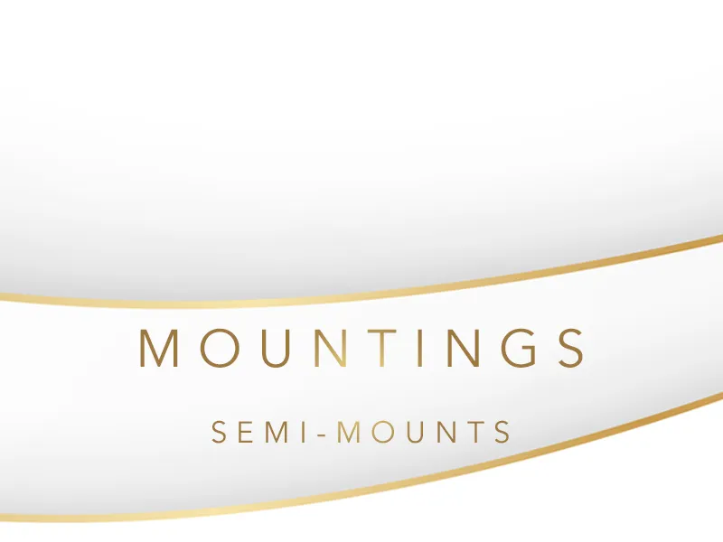 MOUNTINGS & SEMI-MOUNTS - Raleigh Diamond Fine Jewelry - Raleigh, NC