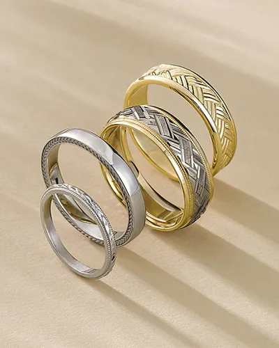 Shop Gold Wedding Bands at Raleigh Diamond Fine Jewelry Raleigh, NC