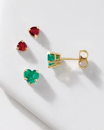 Shop Colored Gemstone Earrings at Raleigh Diamond Fine Jewelry Raleigh, NC