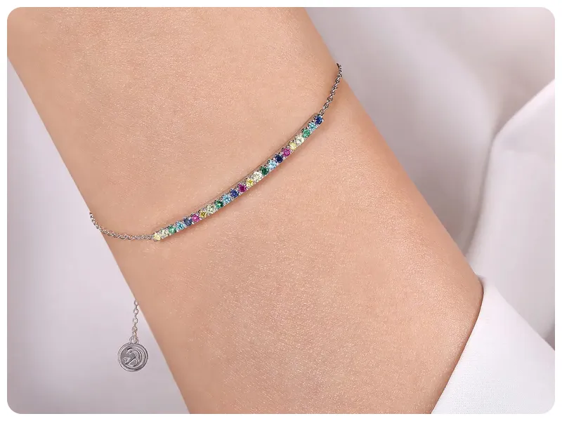 Shop Colored Stone Bracelets at Raleigh Diamond Fine Jewelry Raleigh, NC