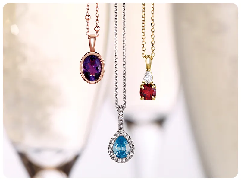Shop Colored Stone Pendants and Necklaces at Raleigh Diamond Fine Jewelry Raleigh, NC
