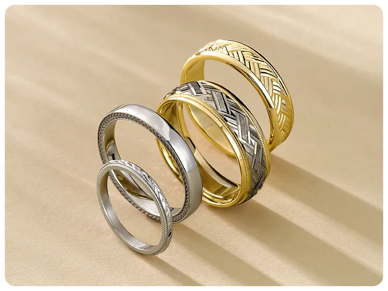 Men's Wedding Bands are available at Raleigh Diamond Fine Jewelry Raleigh, NC