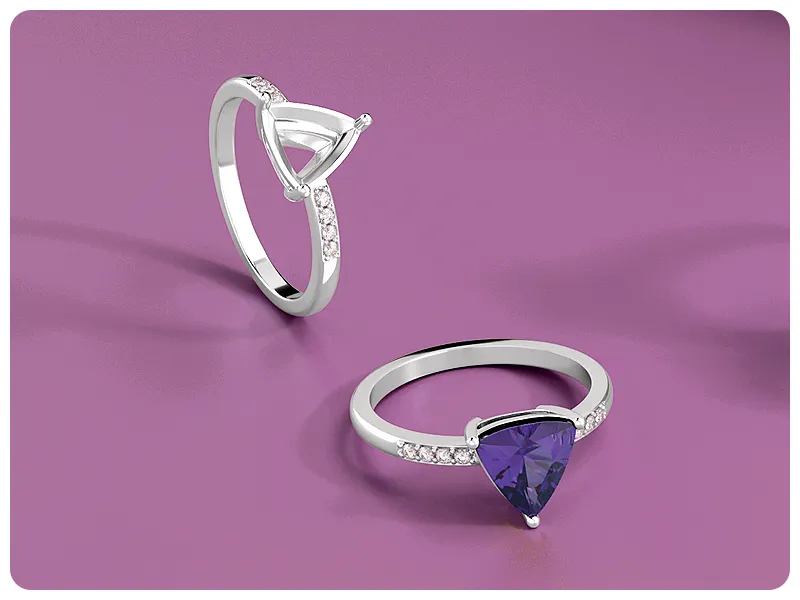 Shop Modern and Contemporary Semi-mounts at Raleigh Diamond, NC