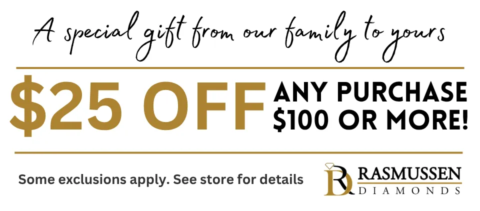  Just show or mention this coupon at checkout to redeem Rasmussen Diamonds Mount Pleasant, WI