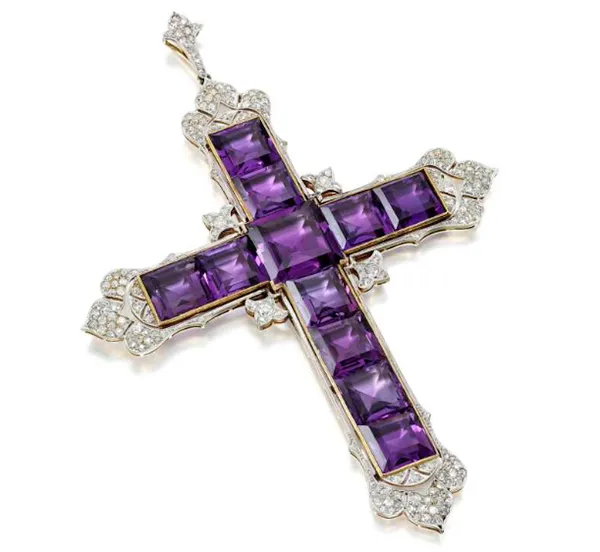 Read article: Amethyst Cross Favored by Princess Diana Heads to Auction Block at Sotheby's