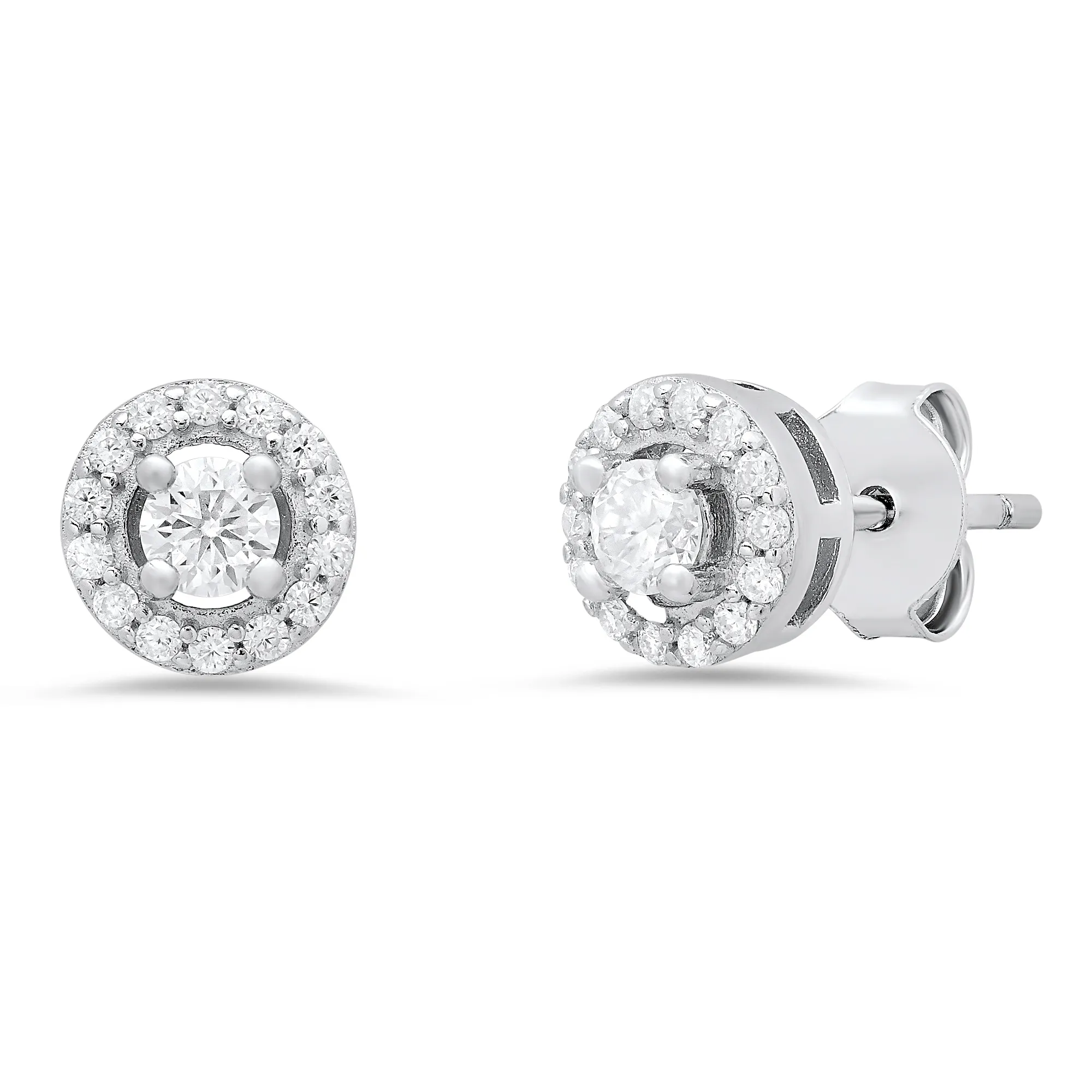  Sterling Silver Moissanite Earrings Rasmussen Jewelers Spanish Fork, UT