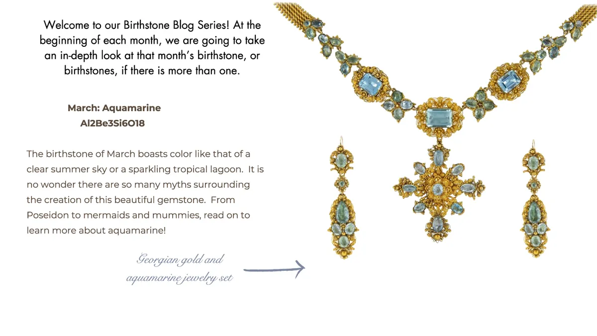 March Birthstone: Aquamarine