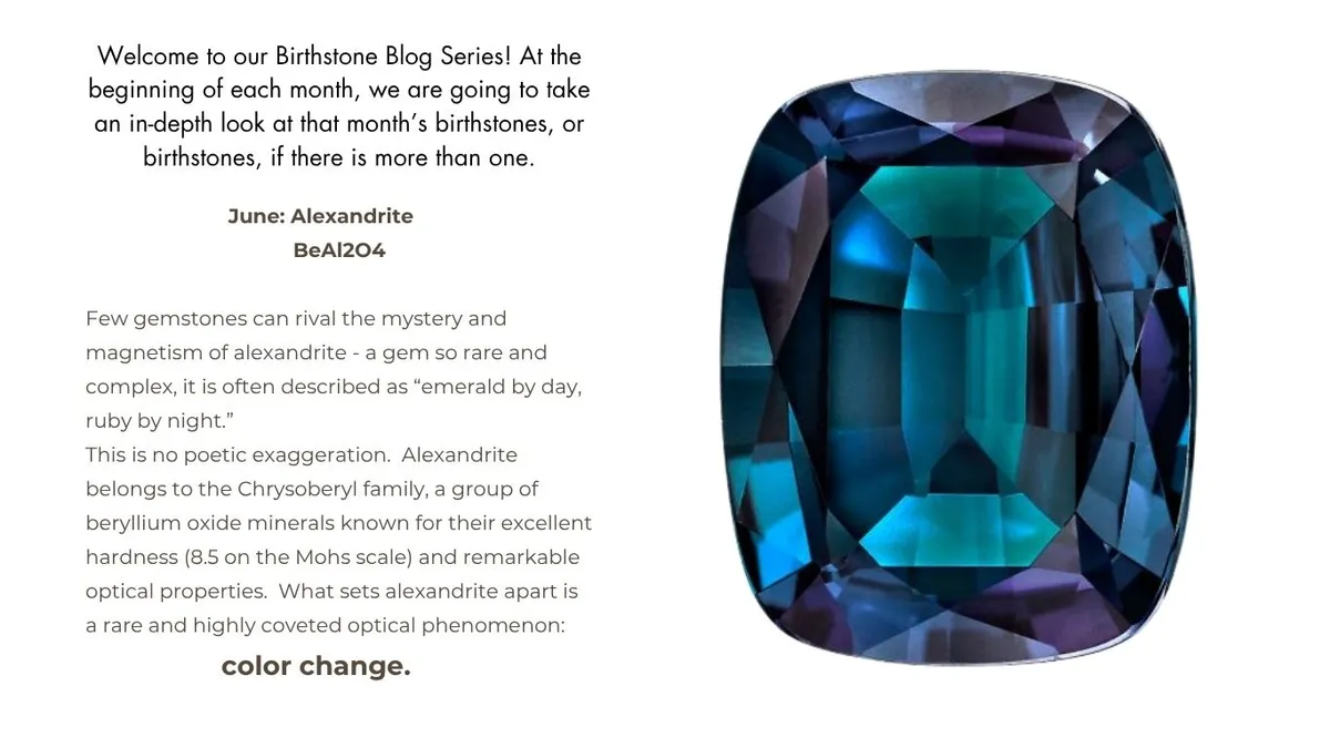 June Birthstone - Alexandrite