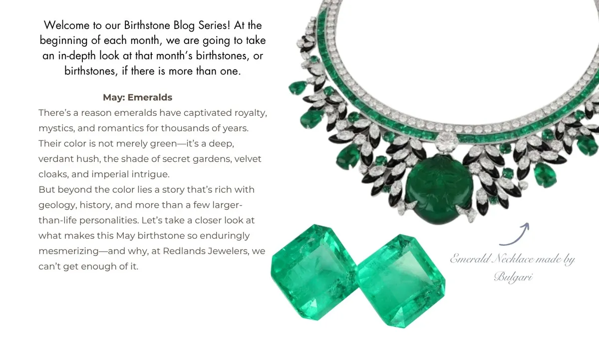May Birthstone - Emerald