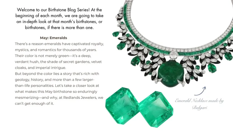Read article: May Birthstone - Emerald