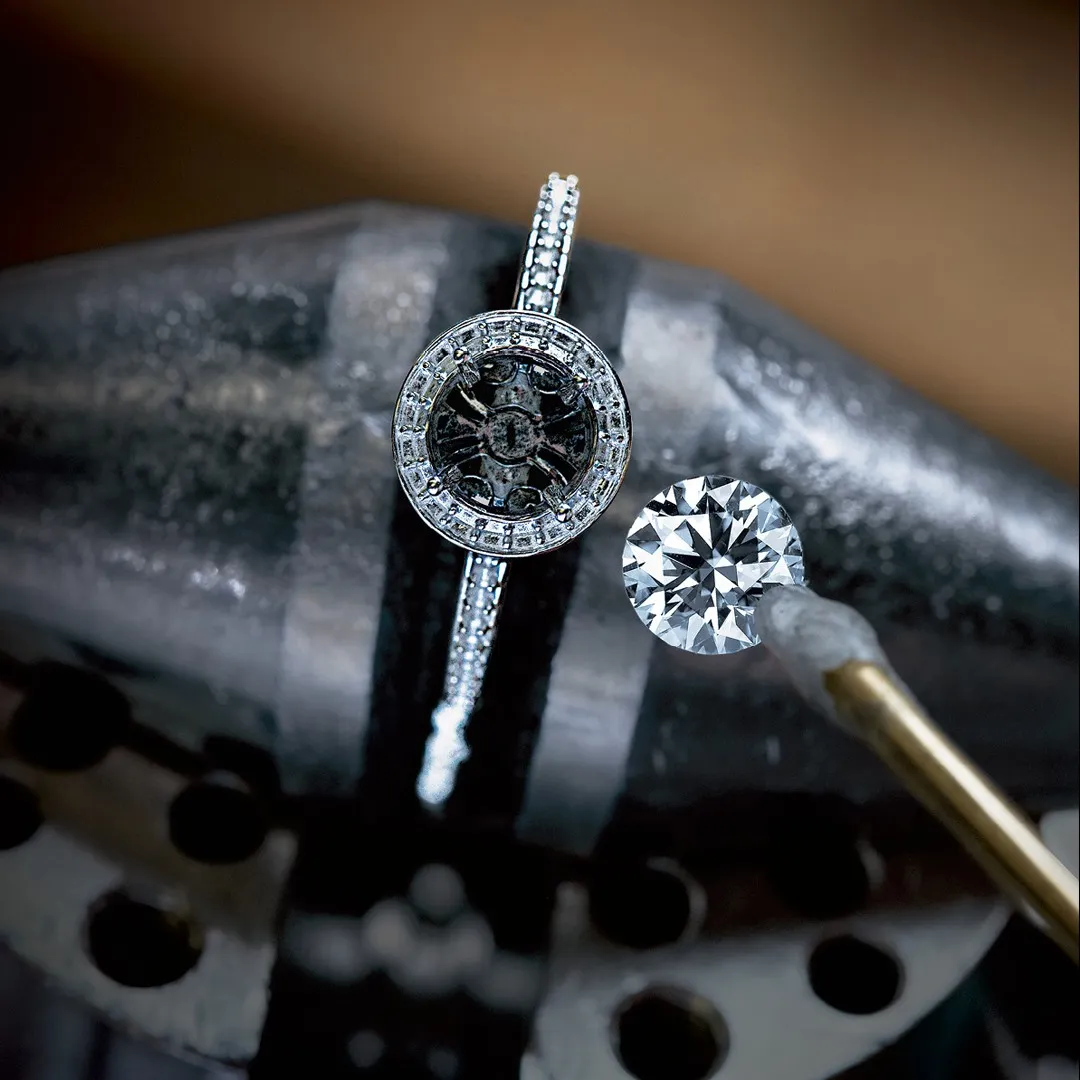 Diamond TRade-Up Trade in your current diamond and receive full credit towards a larger, more brilliant one. No fees, just spark