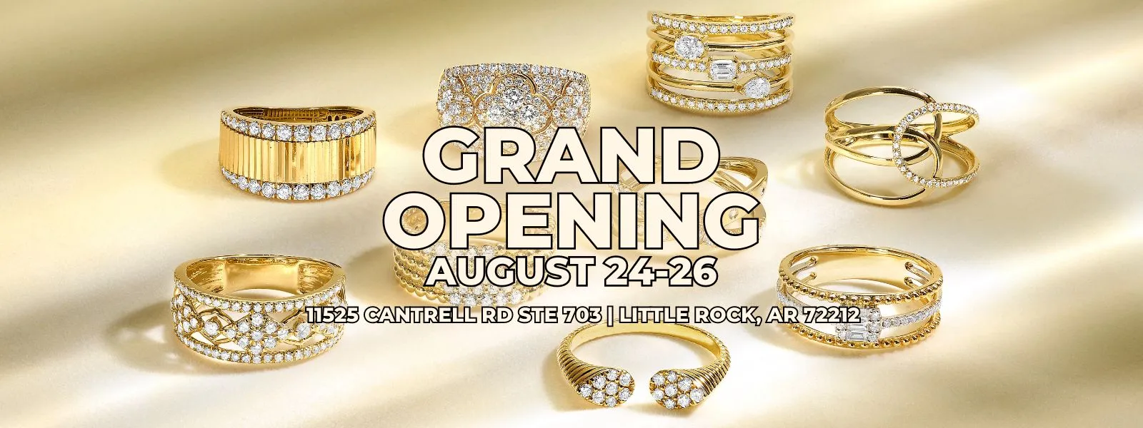 Robert Irwin Jewelers Little Rock, AR Grand Opening Jewelry Sale August 24th-26th