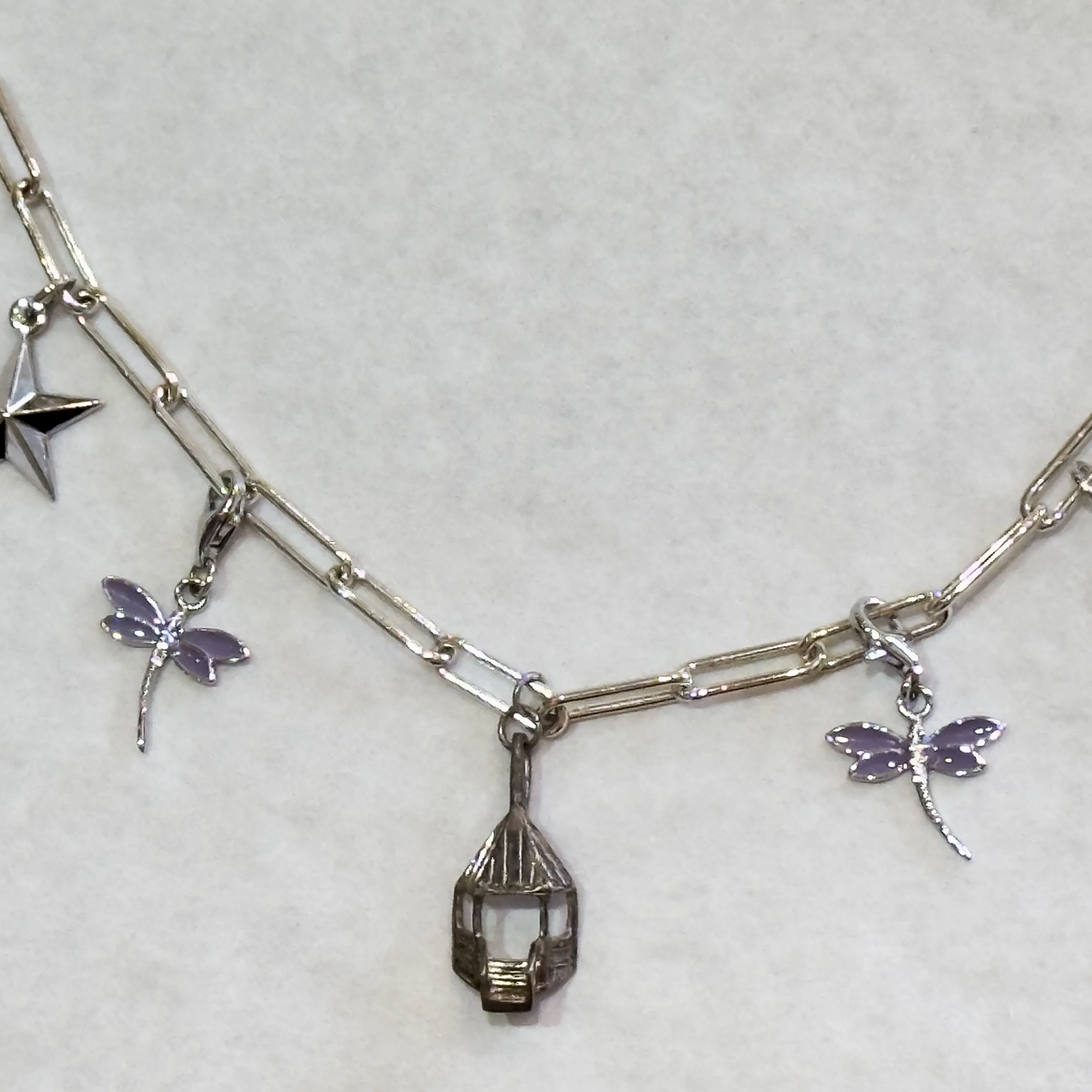 Stars Hollow Paper Clip Chain