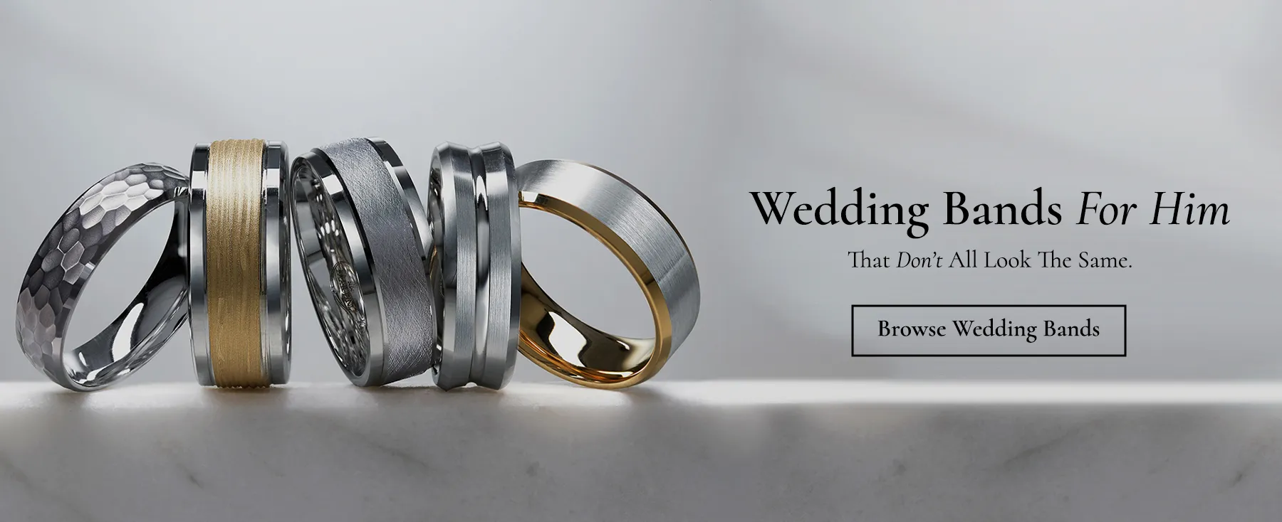 Men's wedding bands