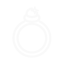 Ring icon with a sparkle, symbolizing sparkling clean jewelry from Sather's complimentary service.