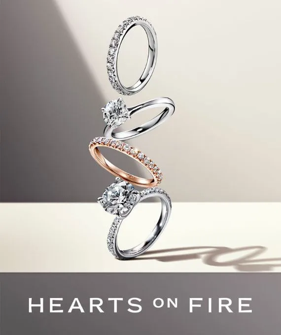 Hearts on Fire Hearts on Fire hand selects only high-quality, transparent, and knot-free natural diamond crystals. Diamonds that meet these rigorous standards are rare.&nbsp; Saxons Fine Jewelers Bend, OR