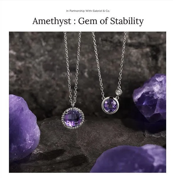 February Birthstone- the Amethyst