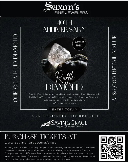 Diamonds Doing Good- Saving Grace Raffle