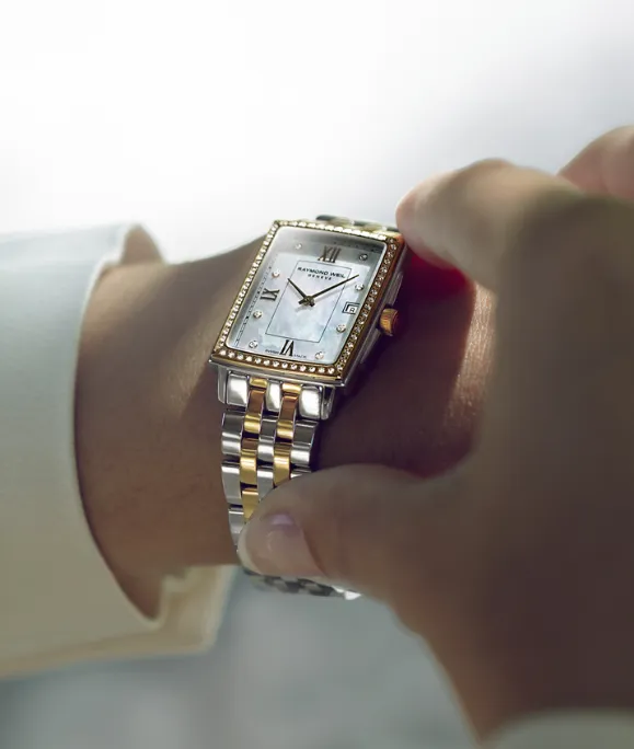 Raymond Weil RAYMOND WEIL brings together all the elements of excellence of the Swiss luxury watchmaking industry. Precision, quality, reliability, nobility and technical nature of the materials are many standards that Raymond Weil combines to create its models. Raymond Weil takes great care of the design of its watches in order for them to combine ergonomics, refinement and modernity. This aesthetic pursuit results in distinctive and identity-marked models. Saxons Fine Jewelers Bend, OR