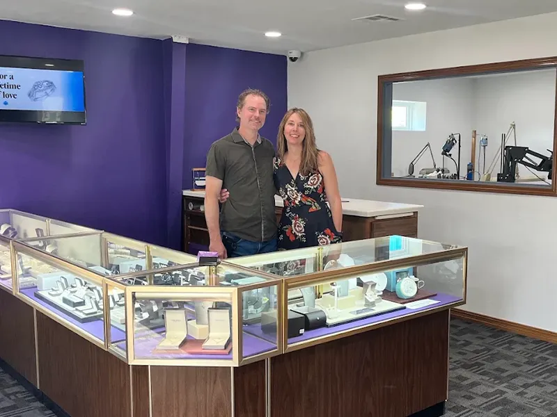 Placeholder image of a customer visiting Schmidt Jewelers in Arkansas City.