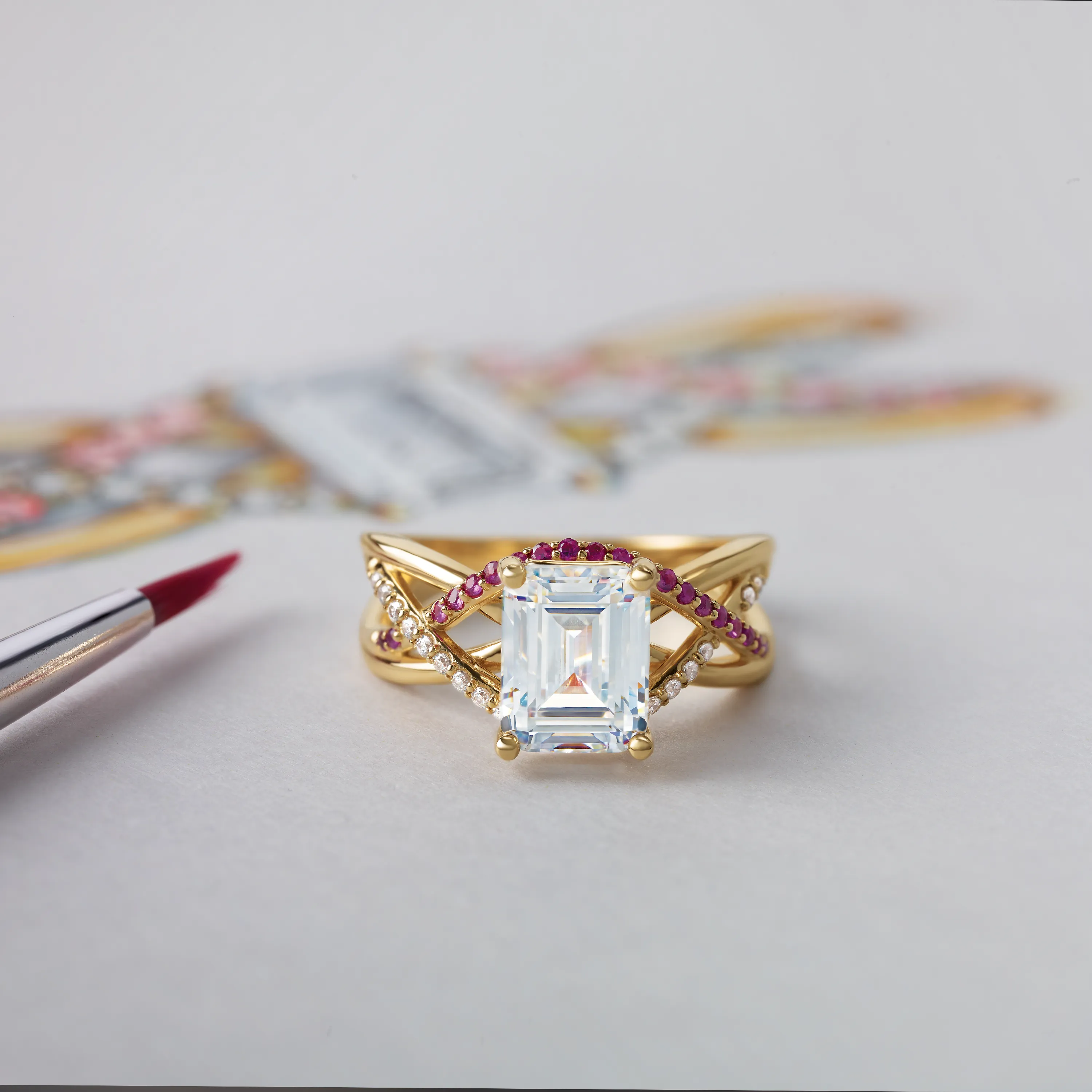 Custom Made Engagement Rings Create a one-of-a-kind ring that captures your love, crafted by Segner’s master jewelers with car