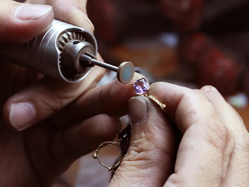 Repairing Jewelry Trust our master jewelers to restore, resize, and repair your pieces with expert craftsmanship.