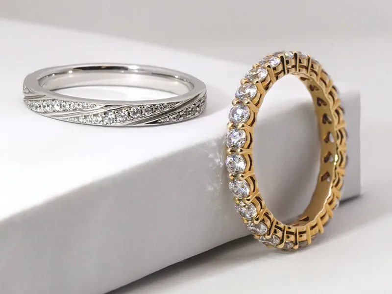 Women's Bands Explore women’s wedding bands that combine classic elegance with lasting strength, crafted for your forever jour