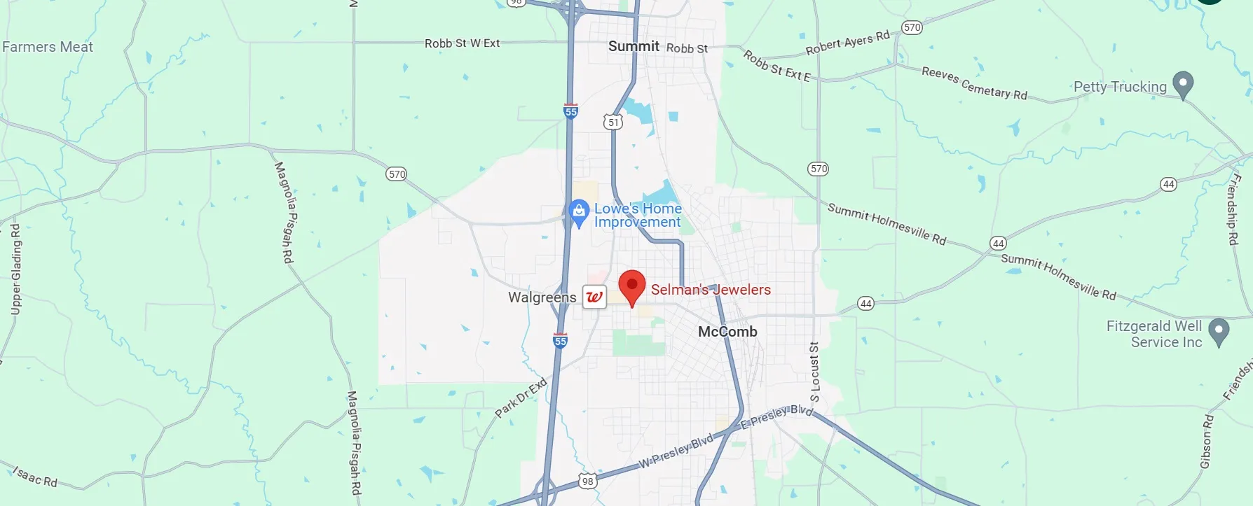 Selmans Jewelers-Gemologist McComb, MS
