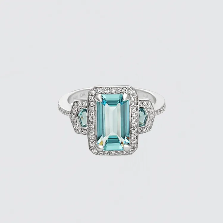 aquamarine ring