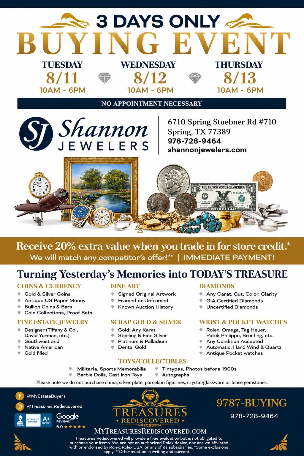 buying event
