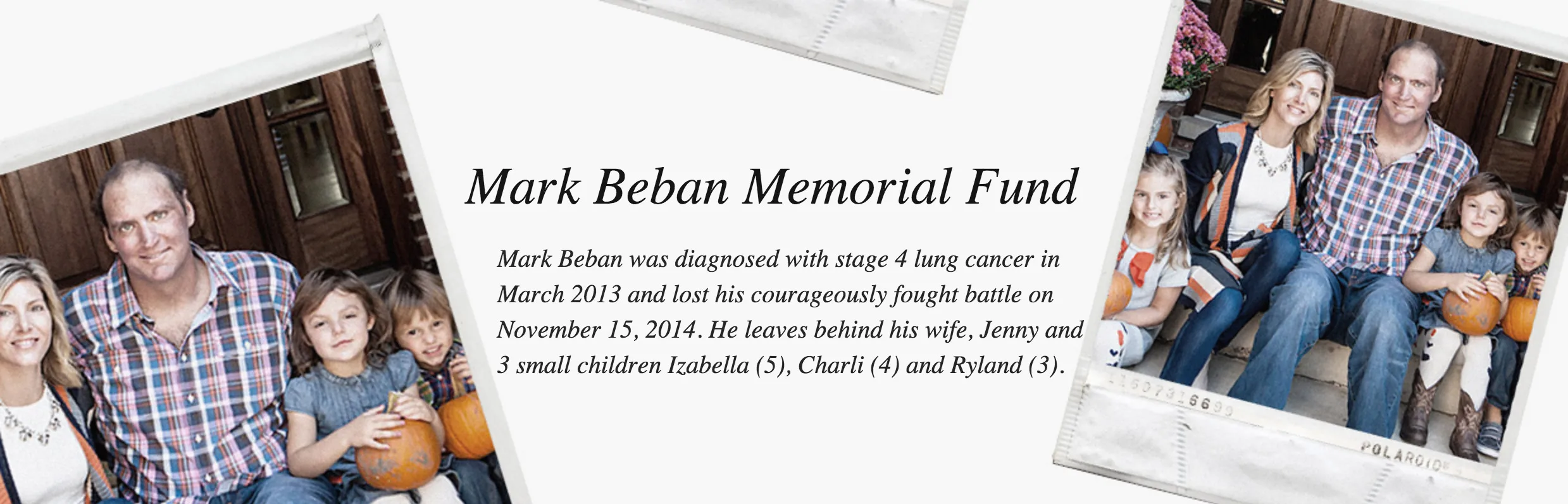 Mark Beban Memorial Foundation. Shelle Jewelers, Inc Northbrook, IL