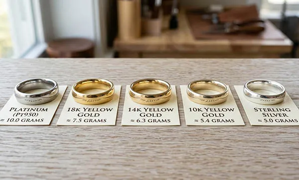 Read article: Why Identical Wedding Bands Can Feel Surprisingly Different in Weight