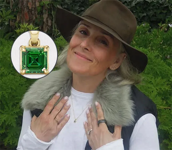 Read article: Ricki Lake's 2025 Wildfire Loss Is Transformed Into a Symbolic Green Diamond