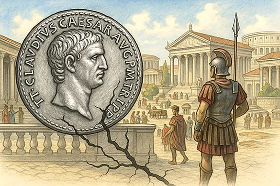 Here’s How a Tiny Silver Coin Helped Bring Down the Mighty Roman Empire