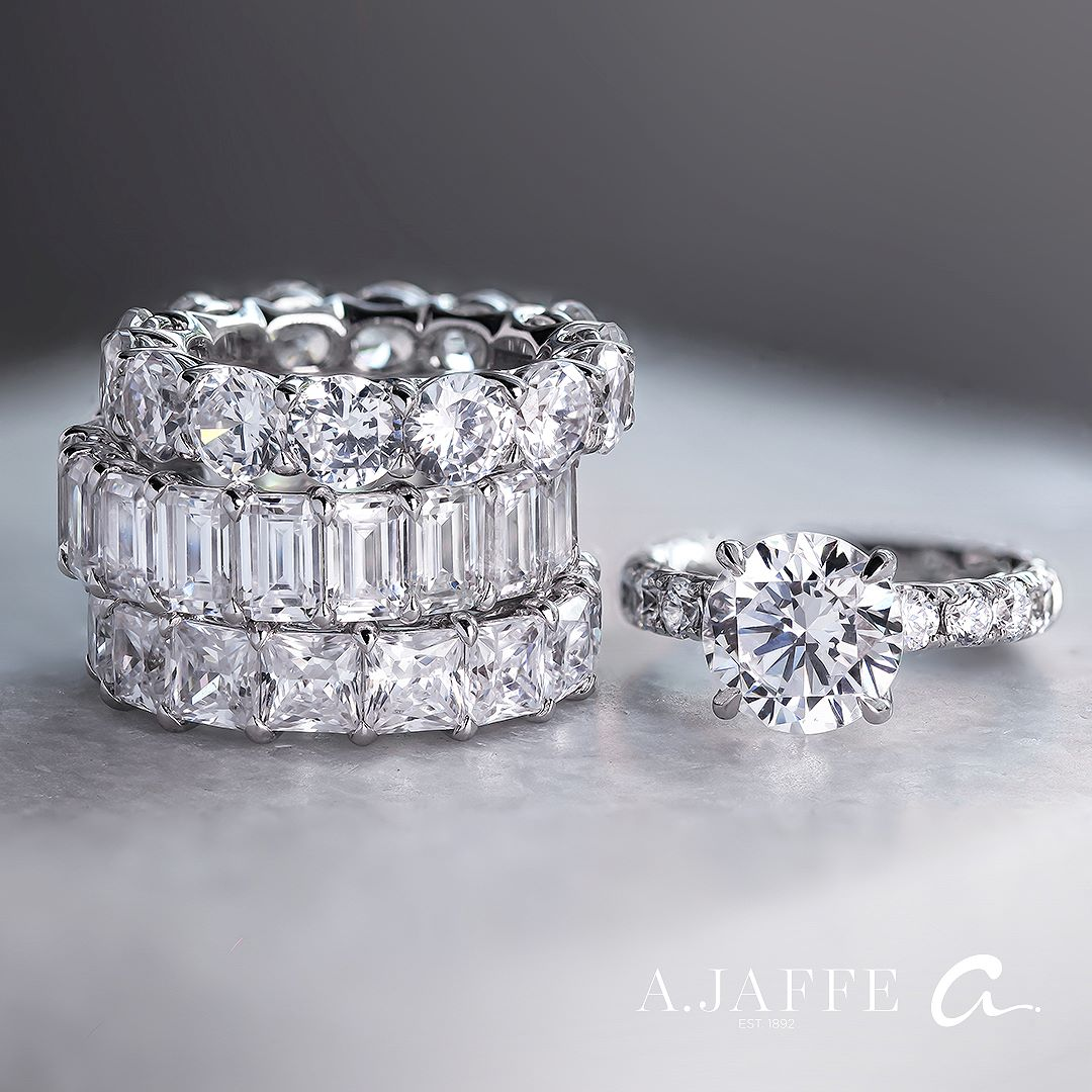 A. Jaffe Wedding Bands and Engagement Rings