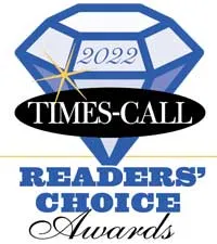 2022 Times-Call Readers' Choice Awards logo for Synder Jewelers, Longmont's fine jewelry store.