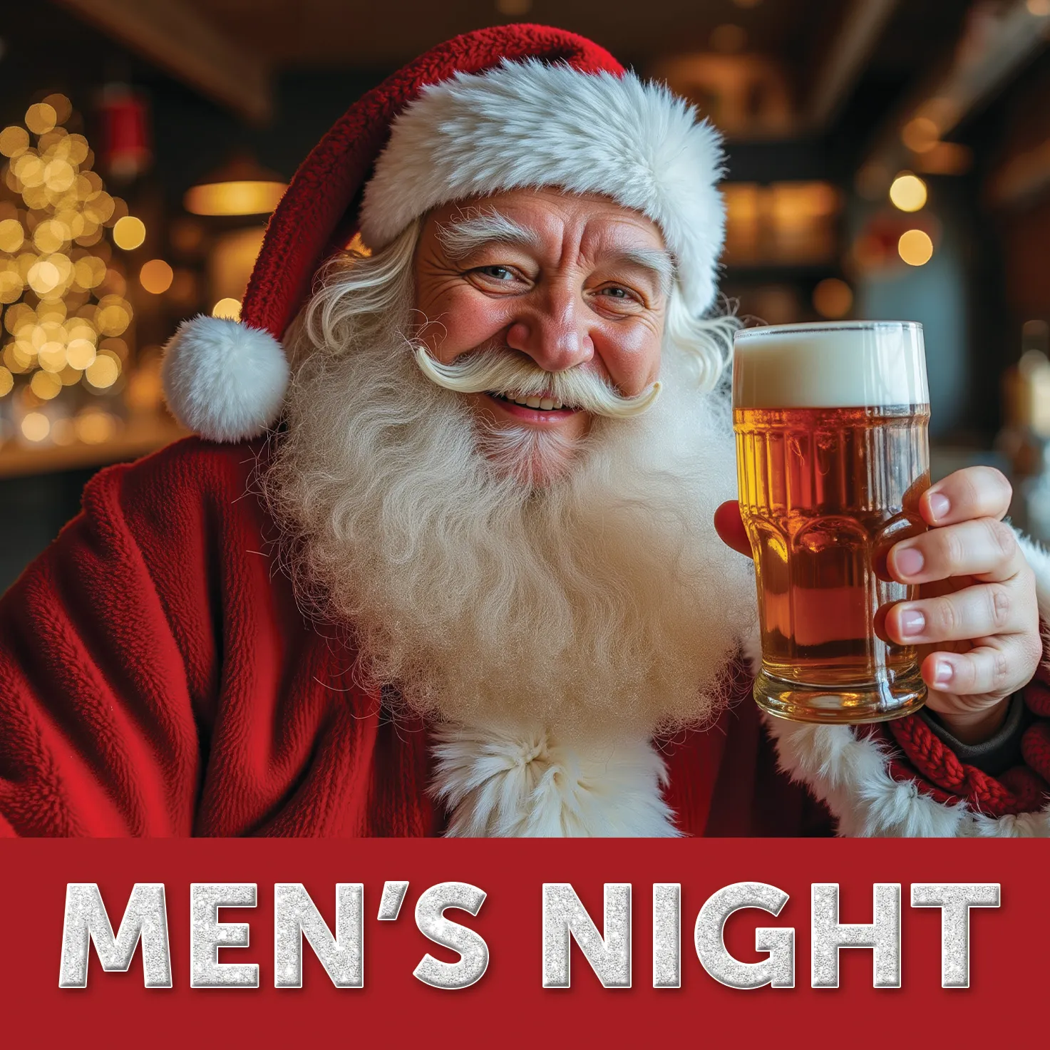 Men's Night Santa