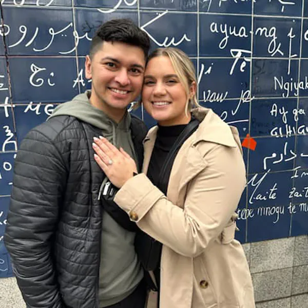 Ty and Alexandra engagement photo