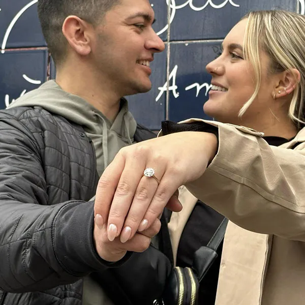 Ty and Alexandra engagement photo