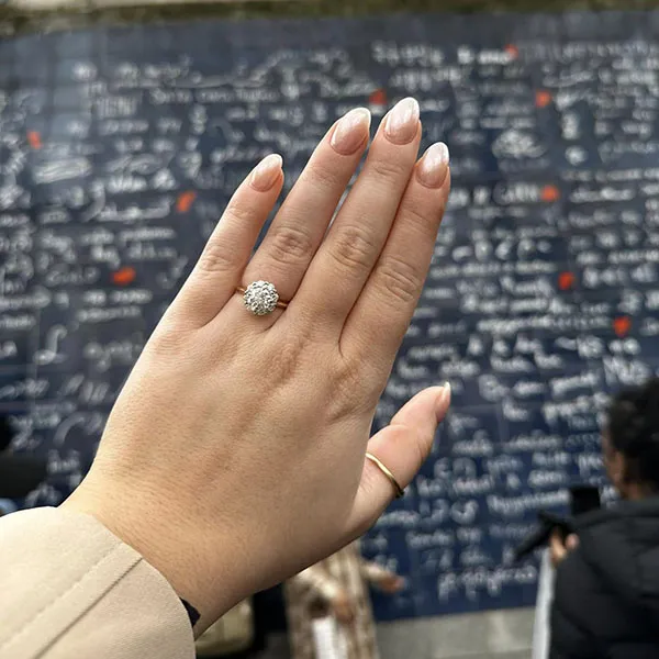 Ty and Alexandra engagement photo