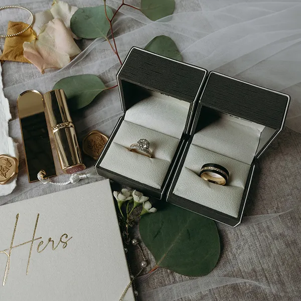 Ty and Alexandra flat lay