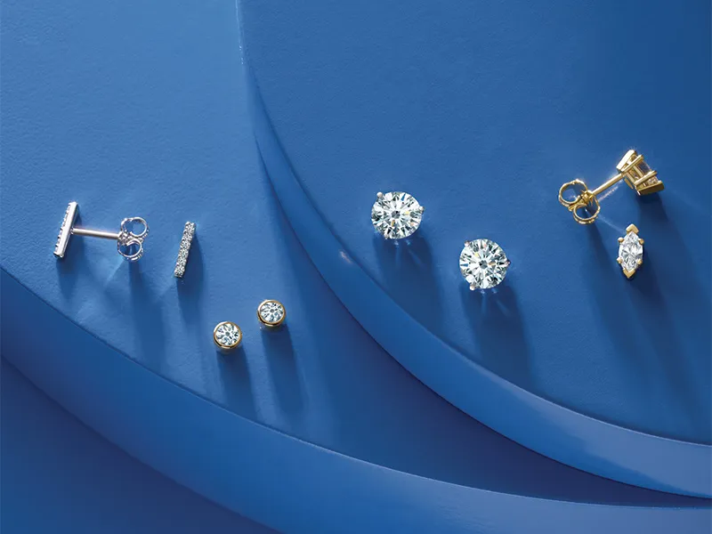 Diamond Stud Earrings  Stambaugh Jewelers Defiance, OH