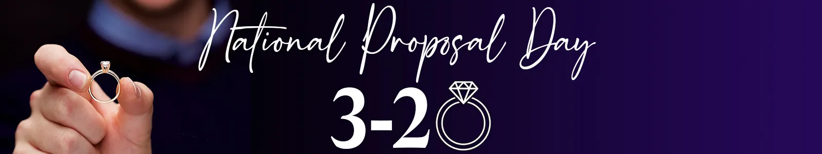 National Proposal Day; shop at Stambaugh Jewelers Defiance, OH