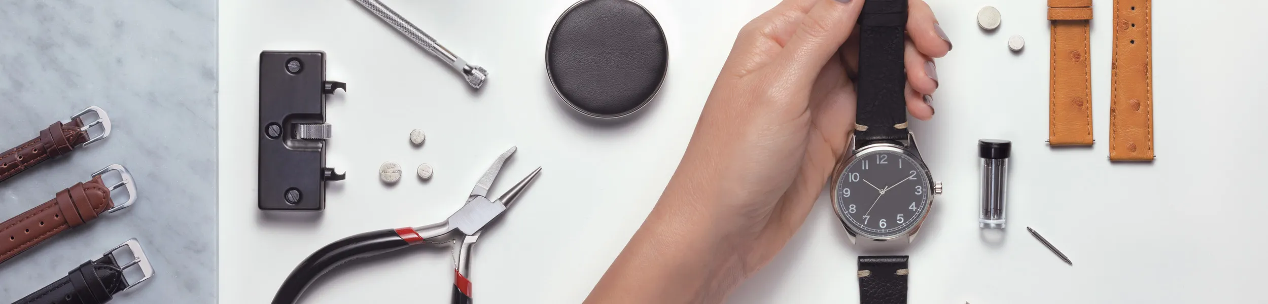 Stambaugh Jewelers in Downtown Defiance can expertly service or repair your watch or watch crystal, replace your watch battery o